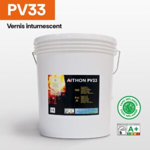 Verniflam® AITHON PV33 - Vernis intumescent transparent et mat